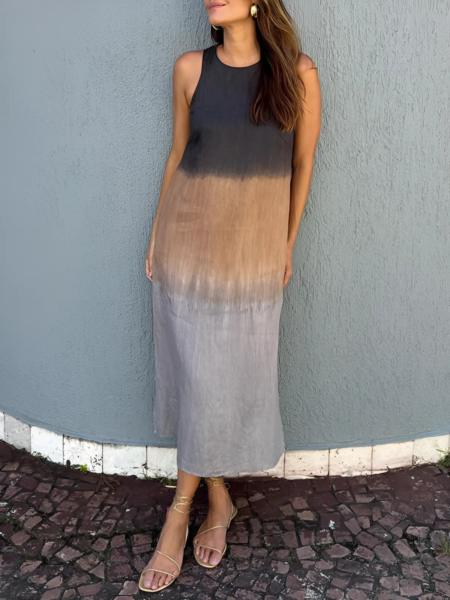 Kristen | Stilig Mønstret Kjole