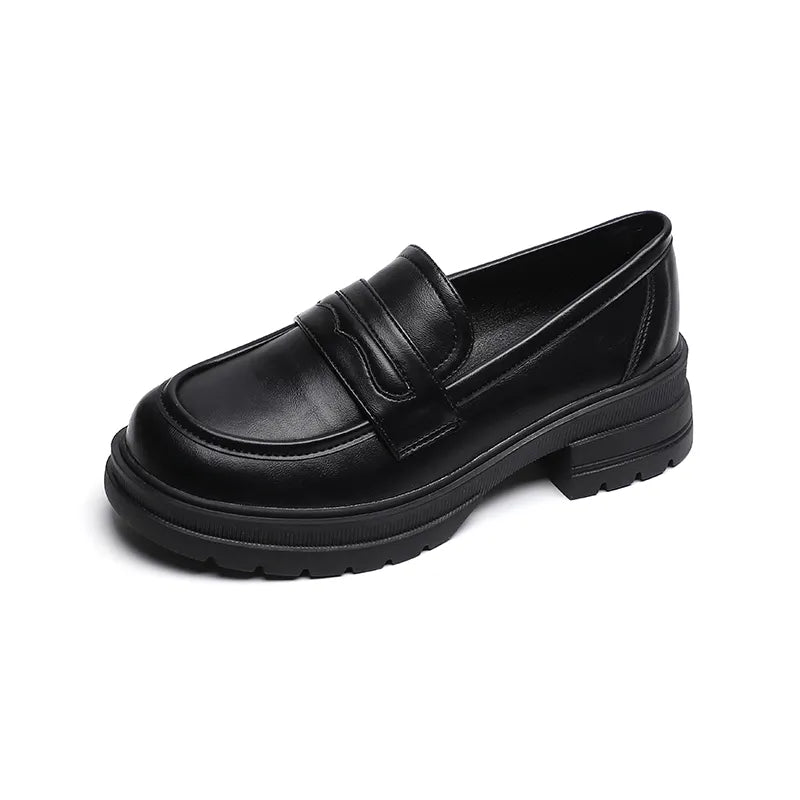 Arvid | Gamle penger lær loafers