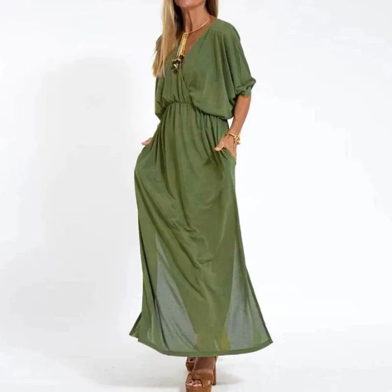 Angelica | Lang sommerkjole i vintage-stil