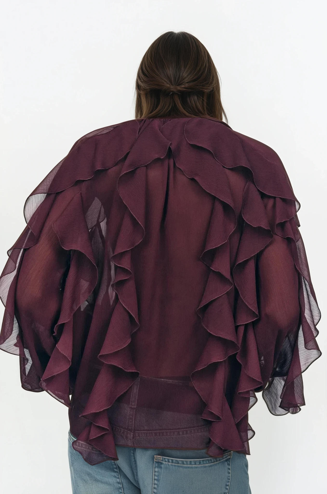 Mélanie | Pure Desire - Bluse med volanger