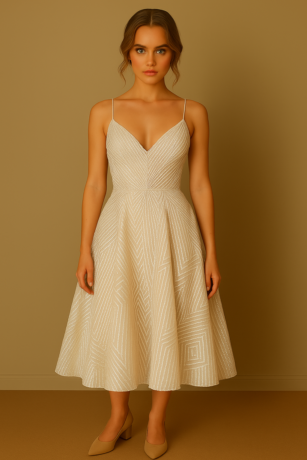 Lucie | Elegant kjole med åpen rygg
