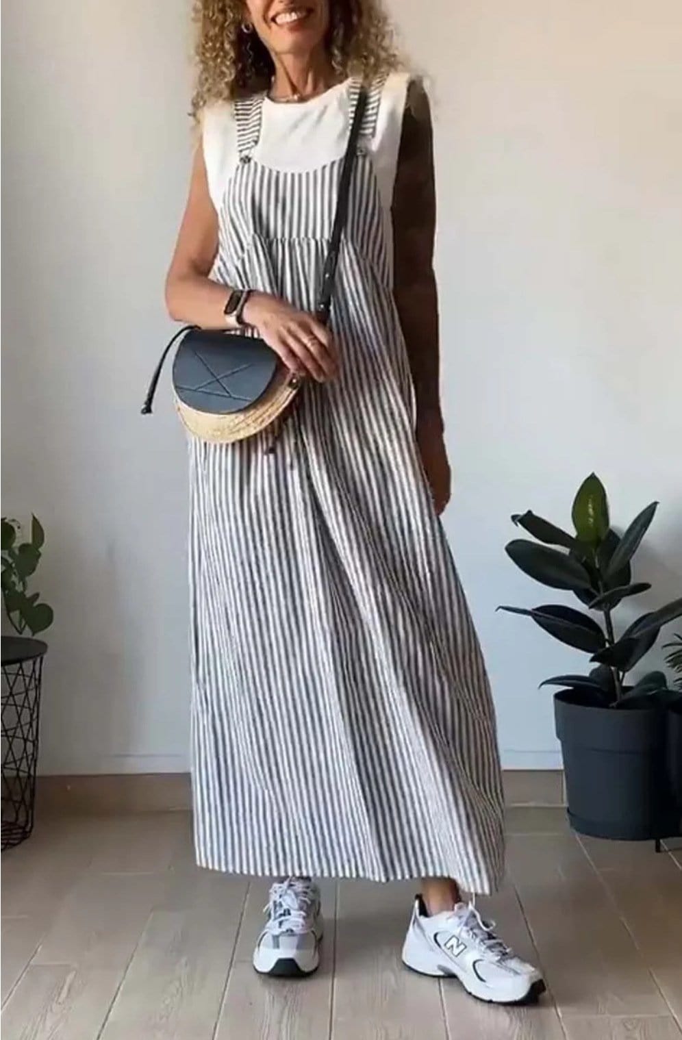 Camille | Uformell Stripet Jumpsuit